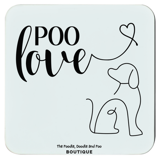 "Poo Love"Coasters
