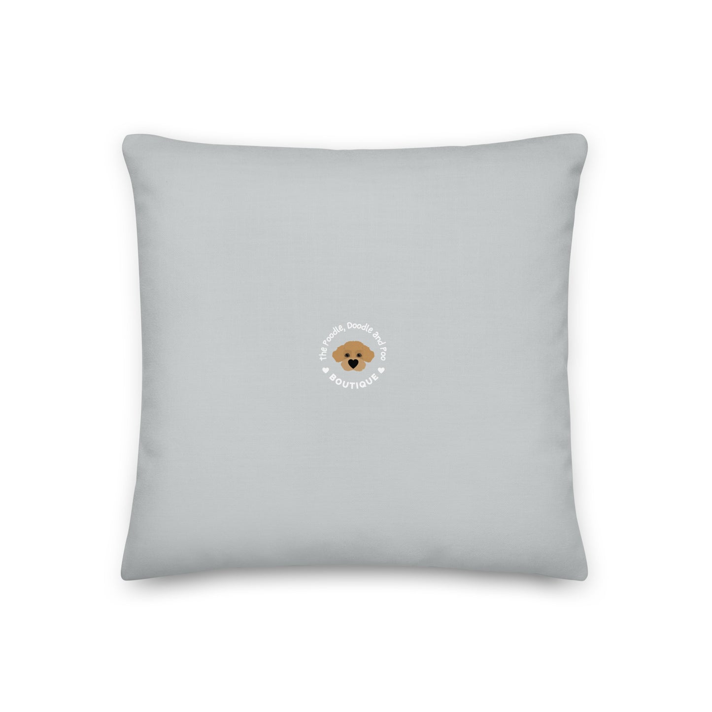 "Yoga Poos" Premium Pillow - white