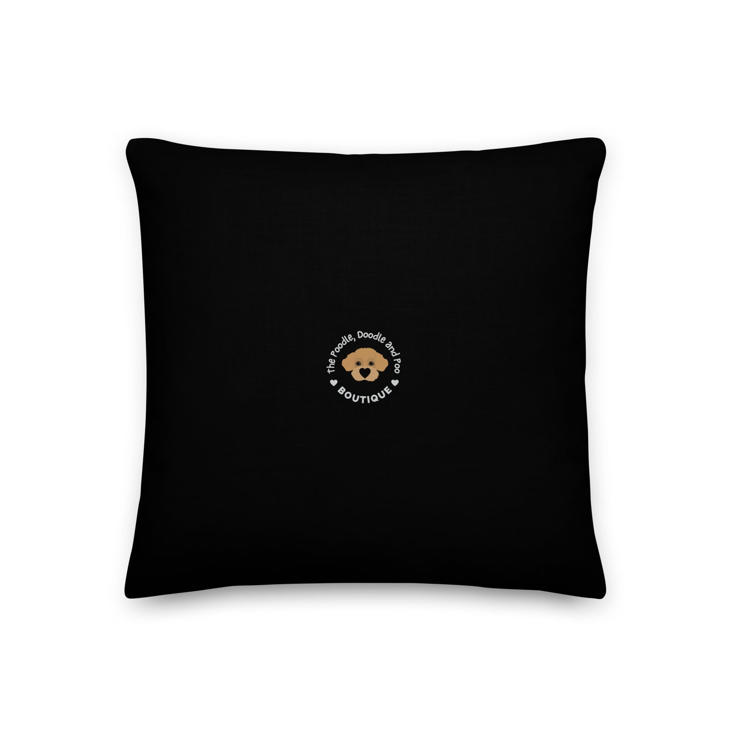 Poochon Premium Pillow - black