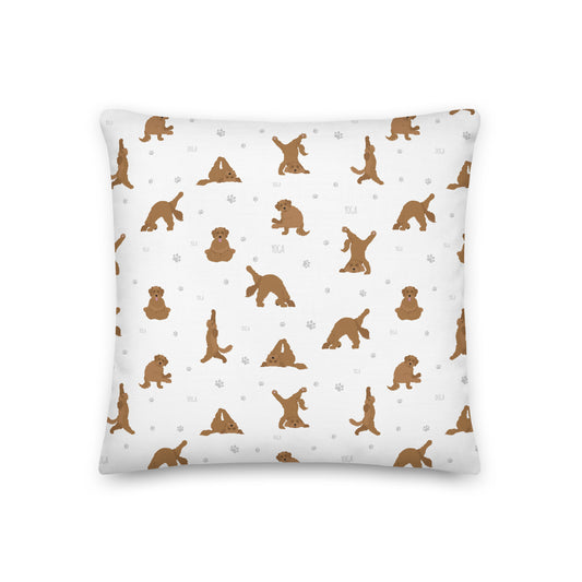 "Yoga Doodles" Premium Pillow