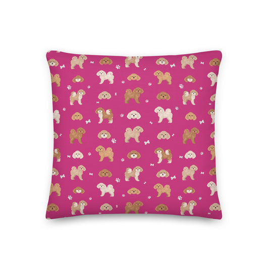 Poochon Premium Pillow - pink