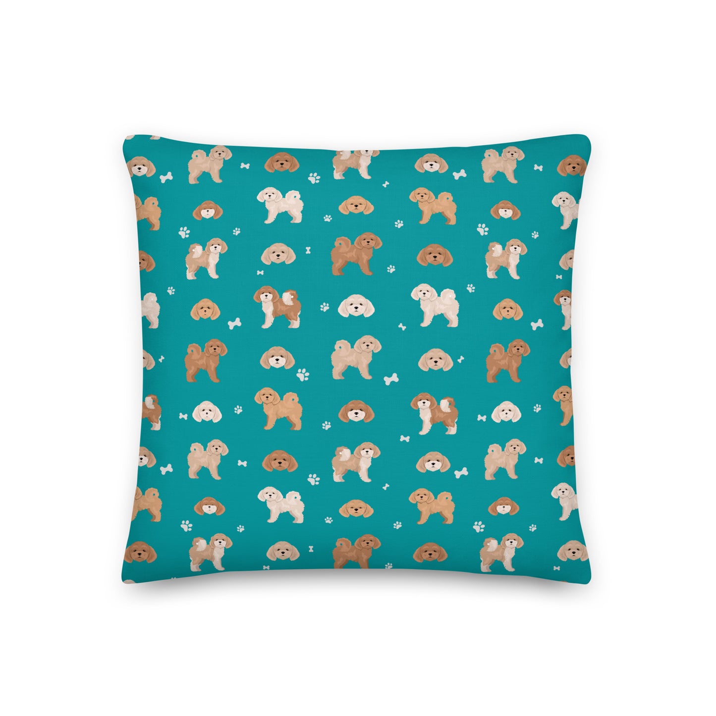 Poochon Premium Pillow - teal