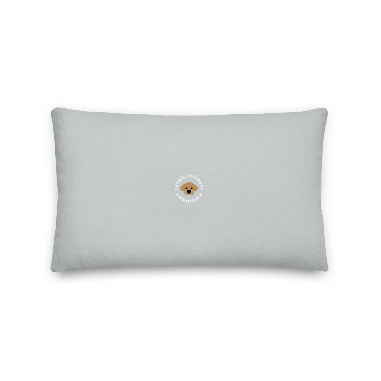 "Yoga Poos" Premium Pillow - white