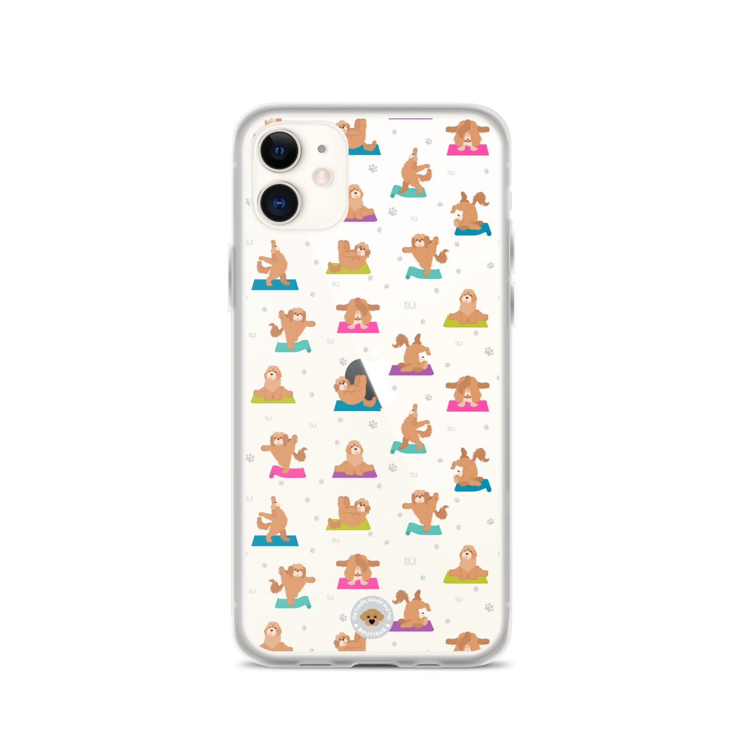 "Yoga Poos" Clear Case for iPhone® - clear