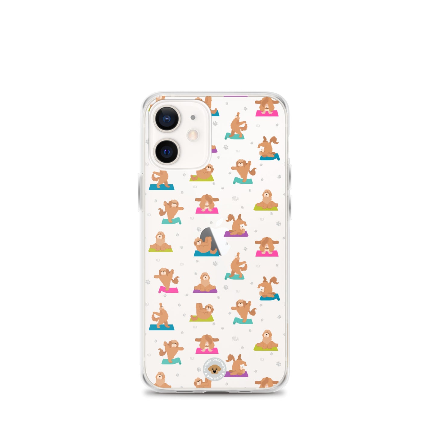 "Yoga Poos" Clear Case for iPhone® - clear