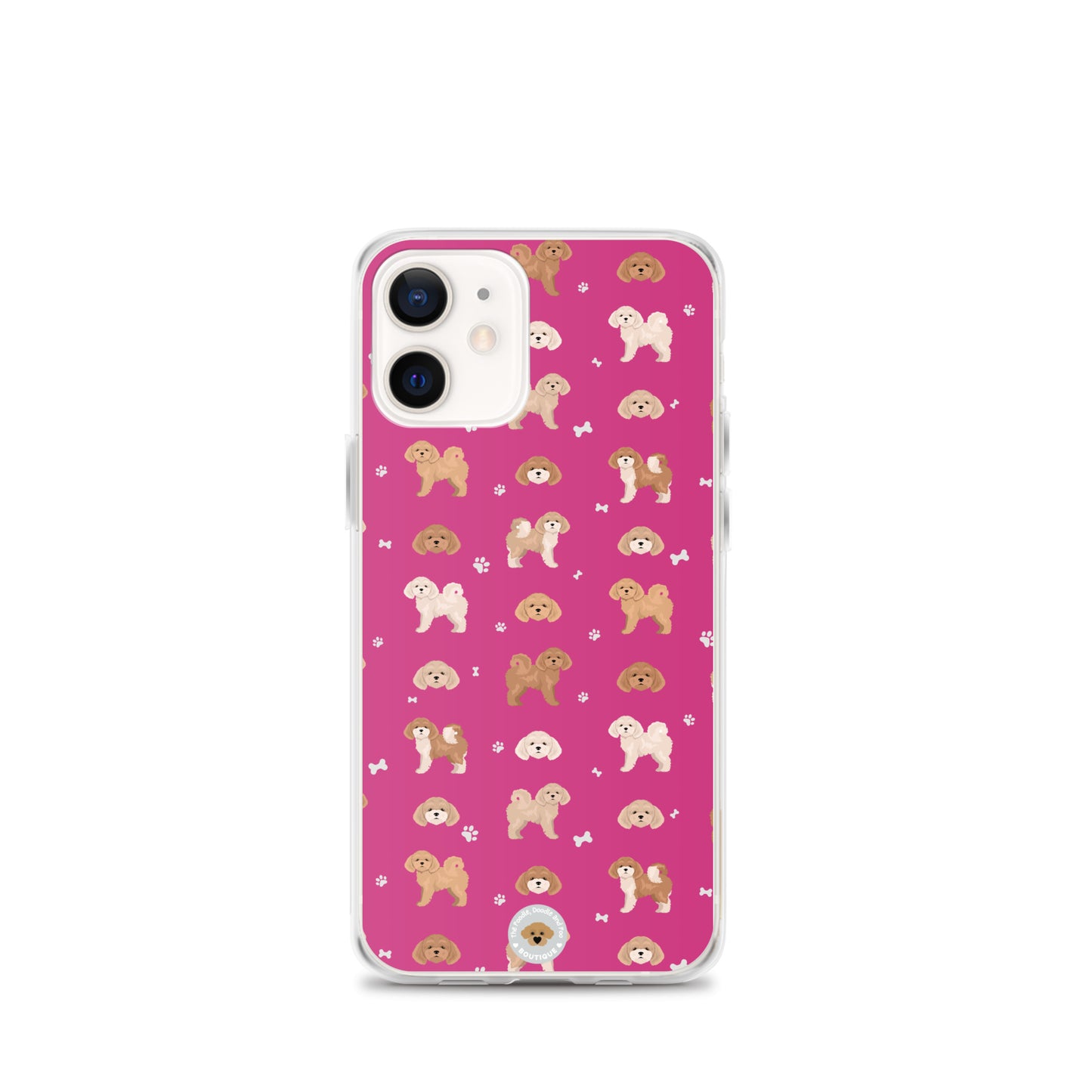 Poochon Clear Case for iPhone® - pink