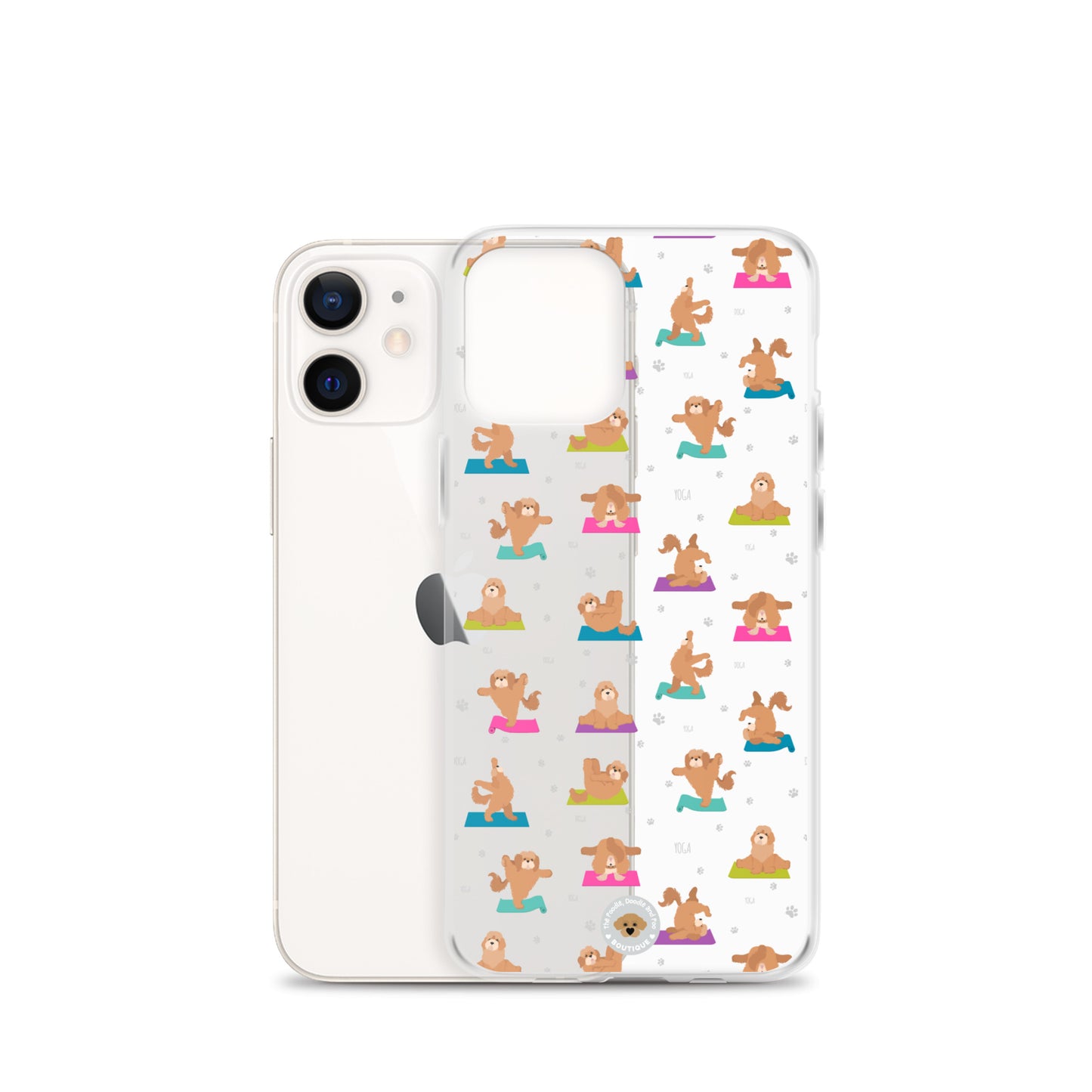 "Yoga Poos" Clear Case for iPhone® - clear