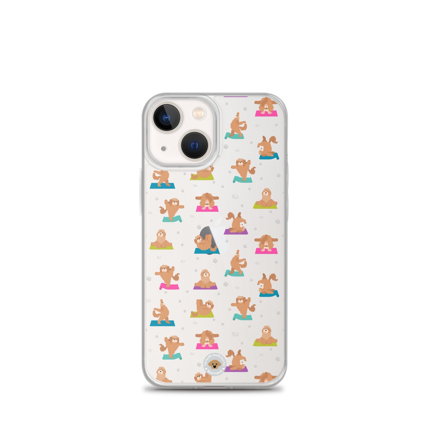 "Yoga Poos" Clear Case for iPhone® - clear