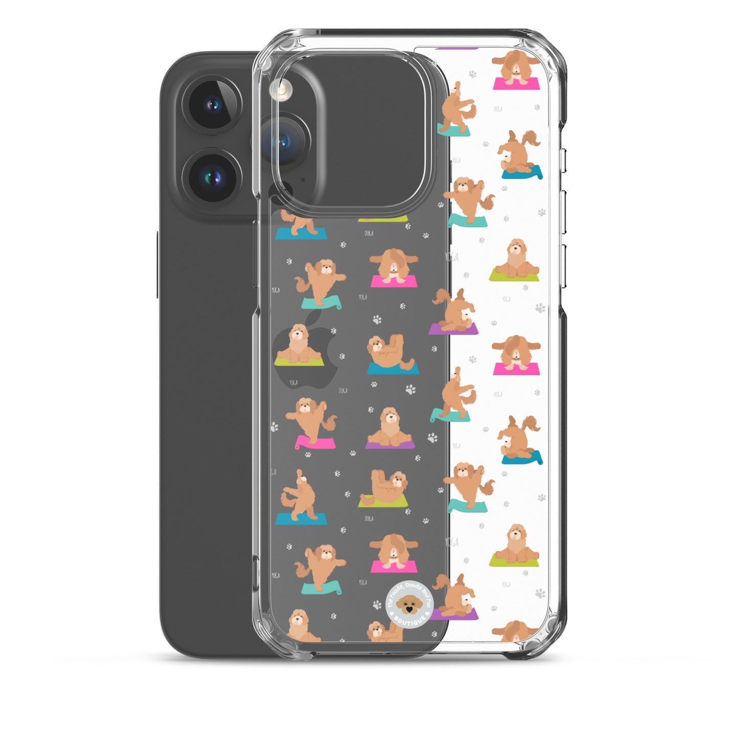 "Yoga Poos" Clear Case for iPhone® - clear