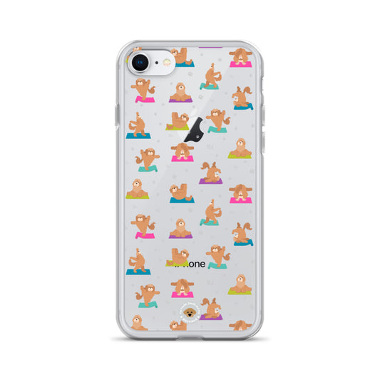 "Yoga Poos" Clear Case for iPhone® - clear