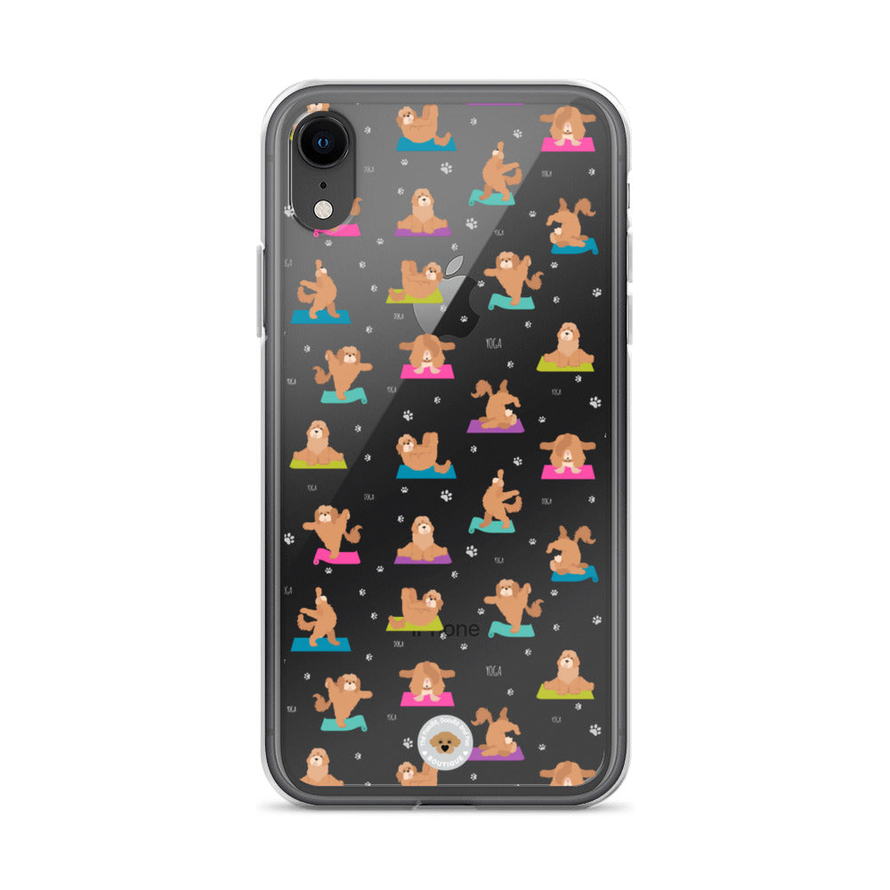 "Yoga Poos" Clear Case for iPhone® - clear