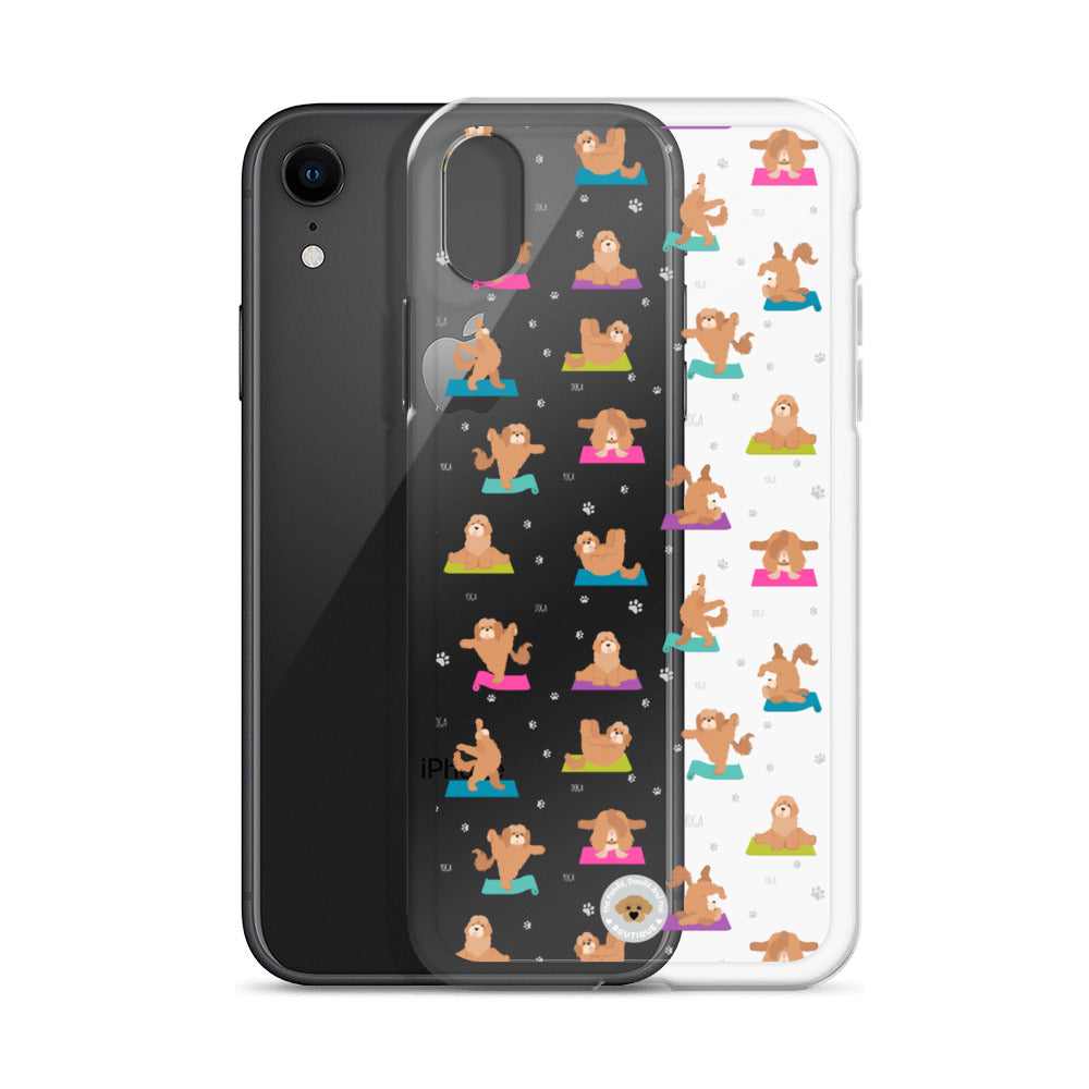 "Yoga Poos" Clear Case for iPhone® - clear