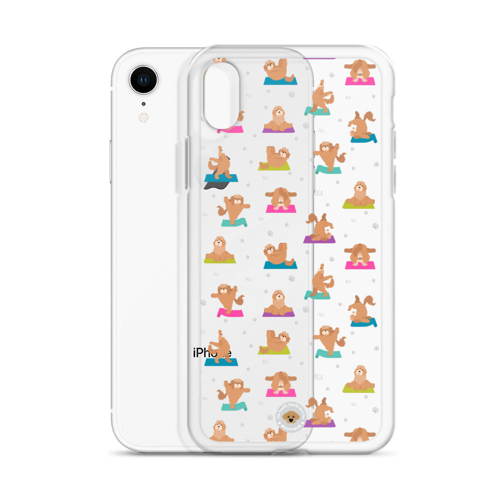 "Yoga Poos" Clear Case for iPhone® - clear