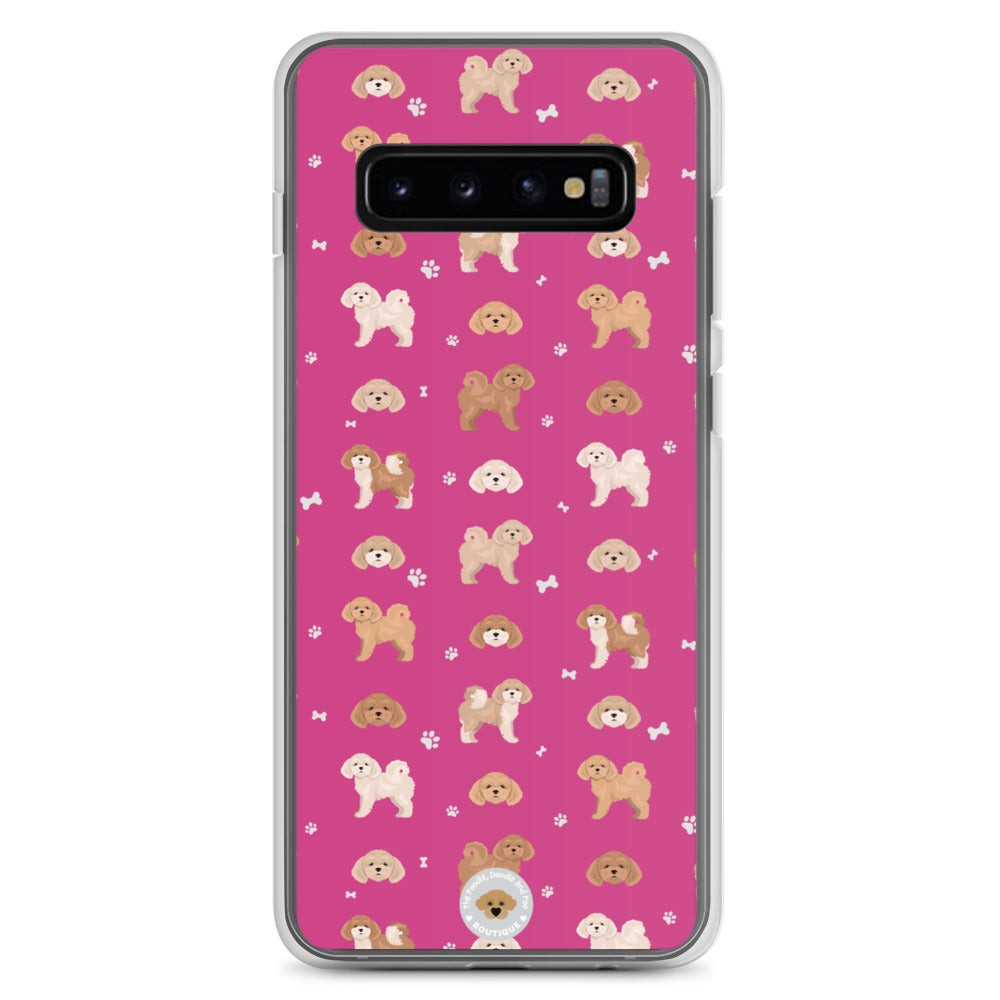 Poochon Clear Case for Samsung® - pink