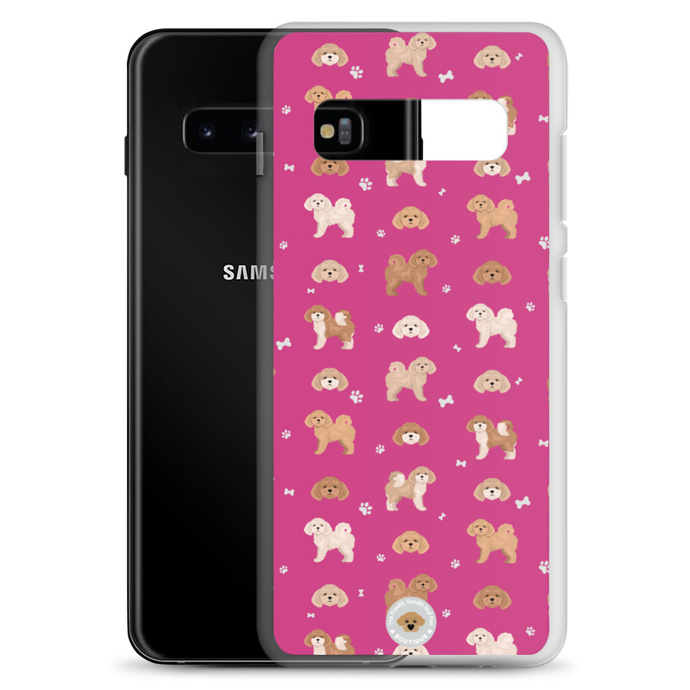 Poochon Clear Case for Samsung® - pink