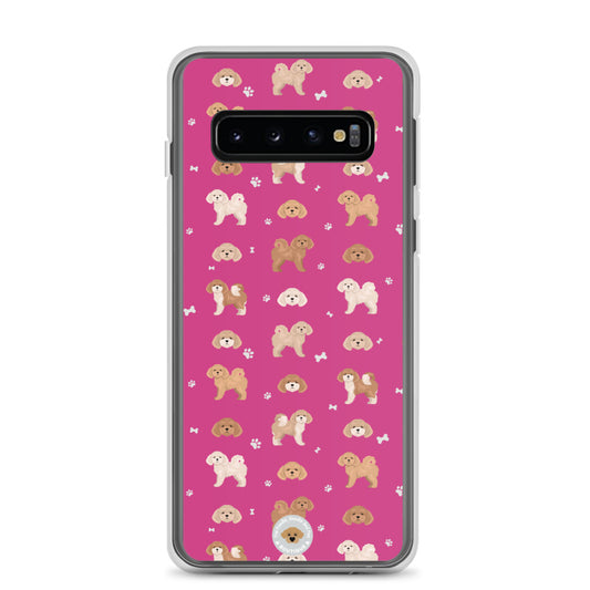 Poochon Clear Case for Samsung® - pink