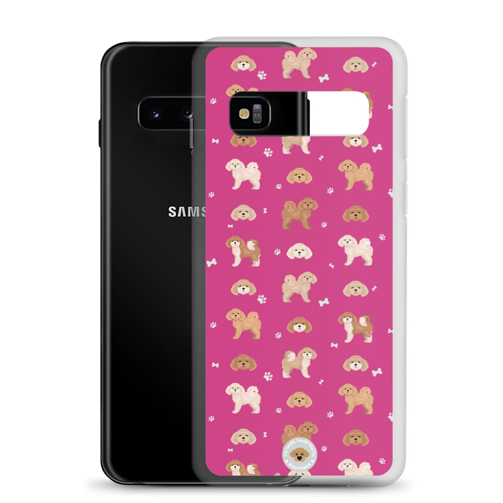 Poochon Clear Case for Samsung® - pink