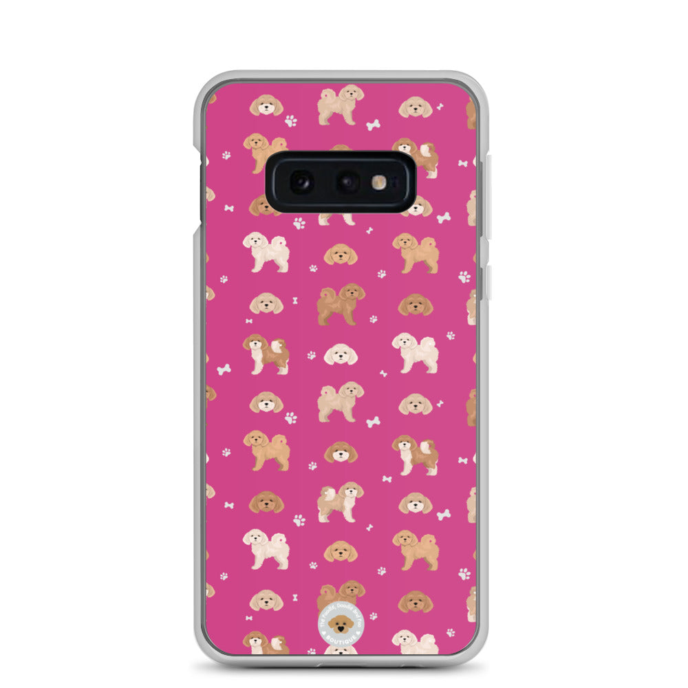 Poochon Clear Case for Samsung® - pink