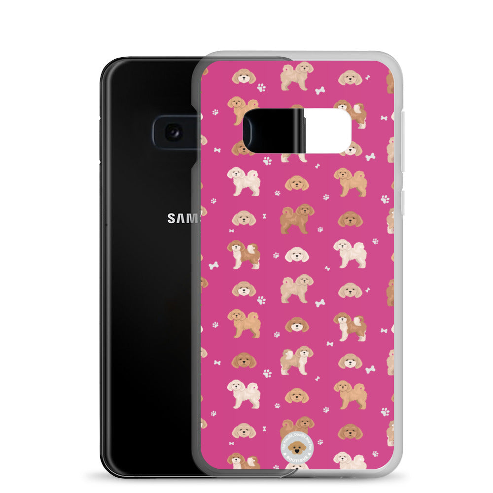 Poochon Clear Case for Samsung® - pink