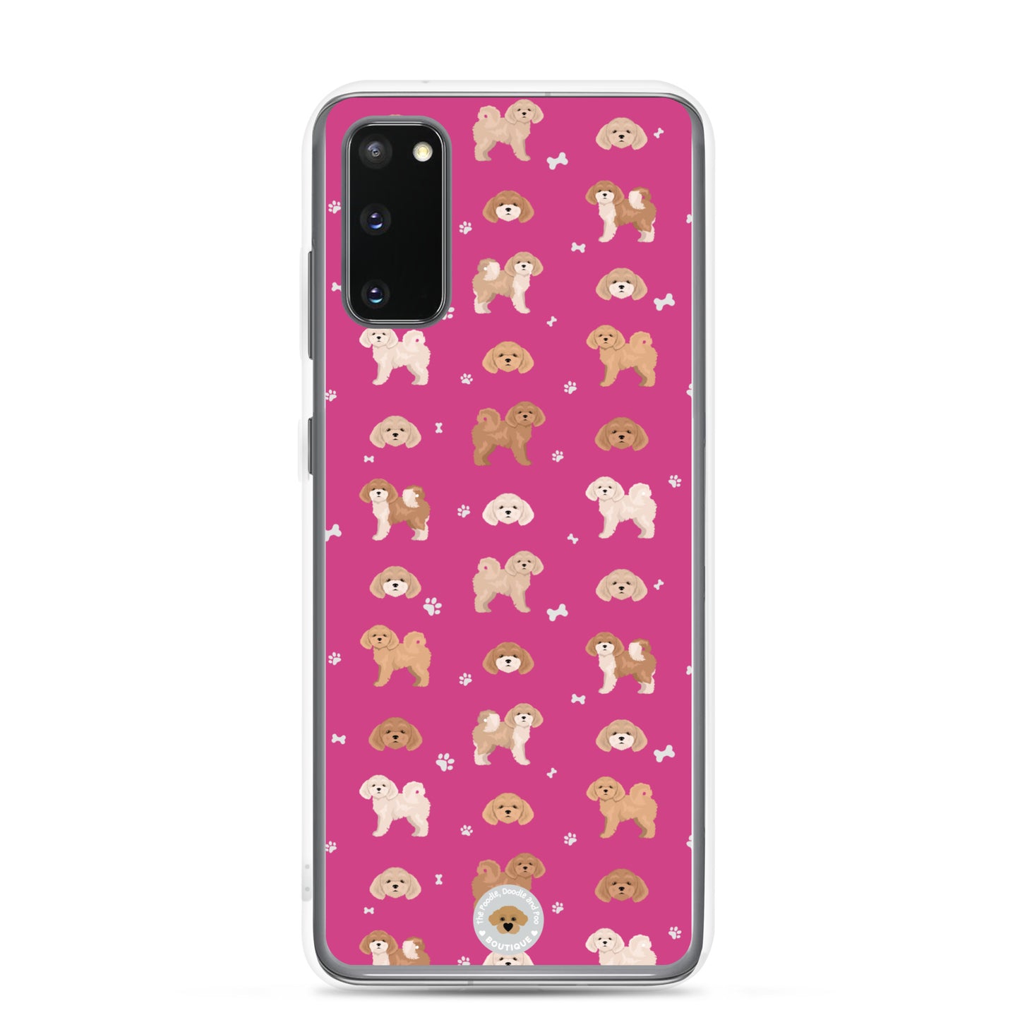 Poochon Clear Case for Samsung® - pink