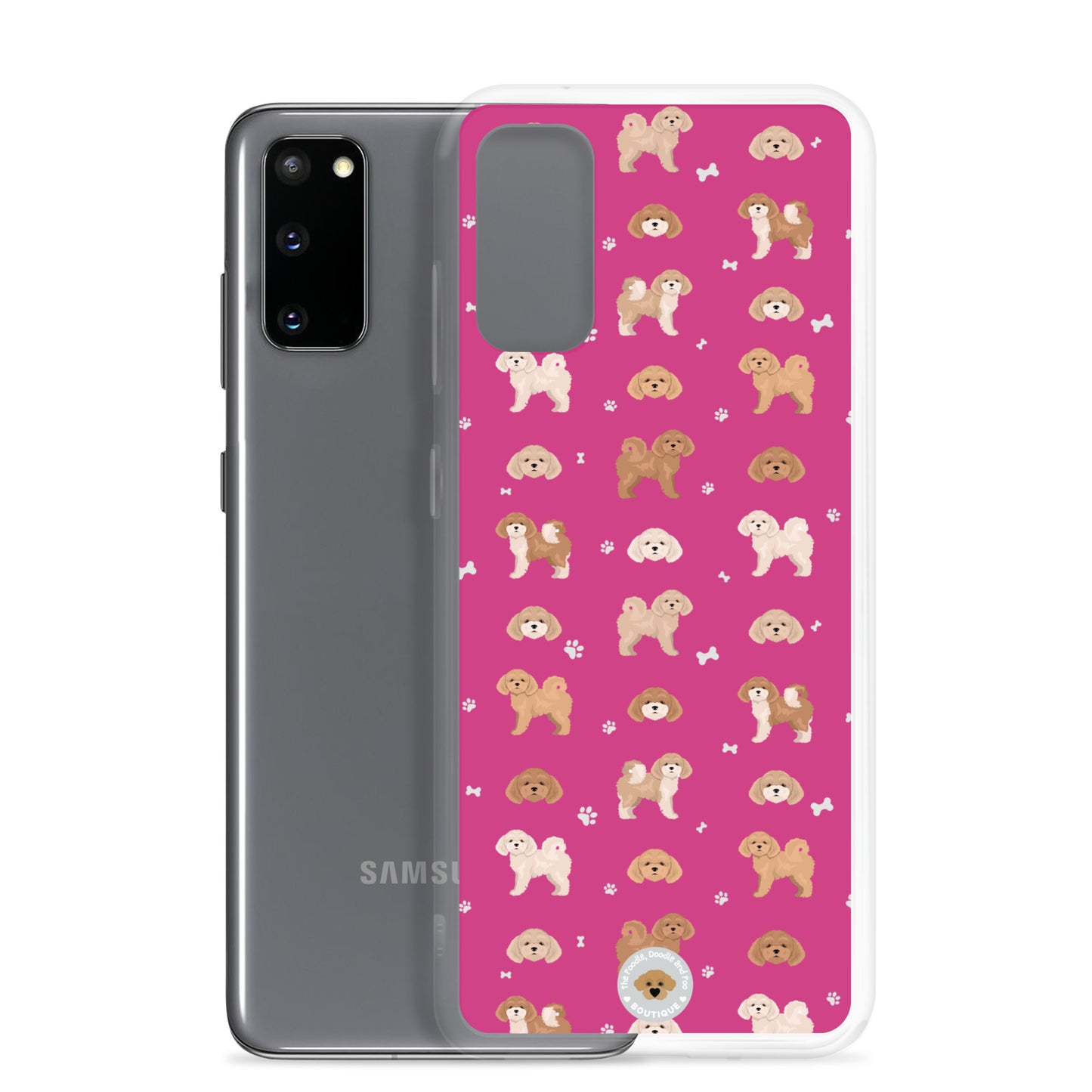 Poochon Clear Case for Samsung® - pink