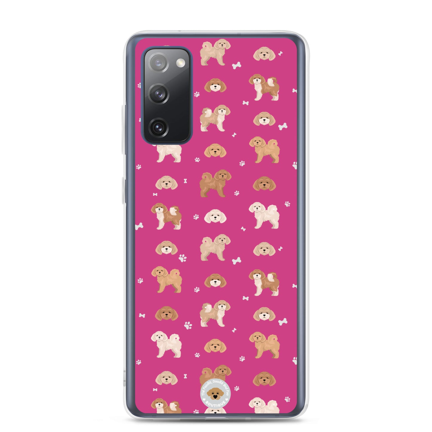 Poochon Clear Case for Samsung® - pink