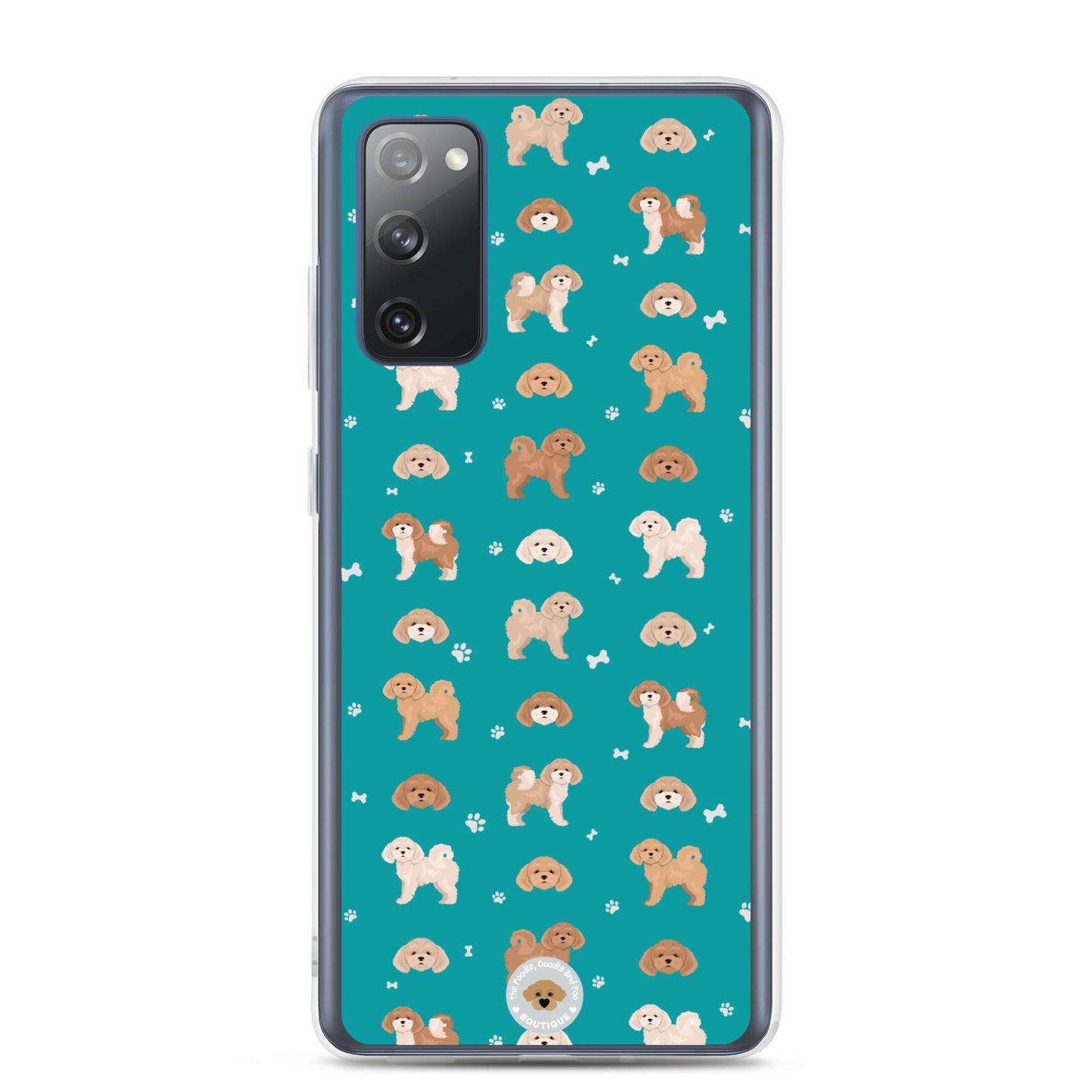 Poochon Clear Case for Samsung® - teal