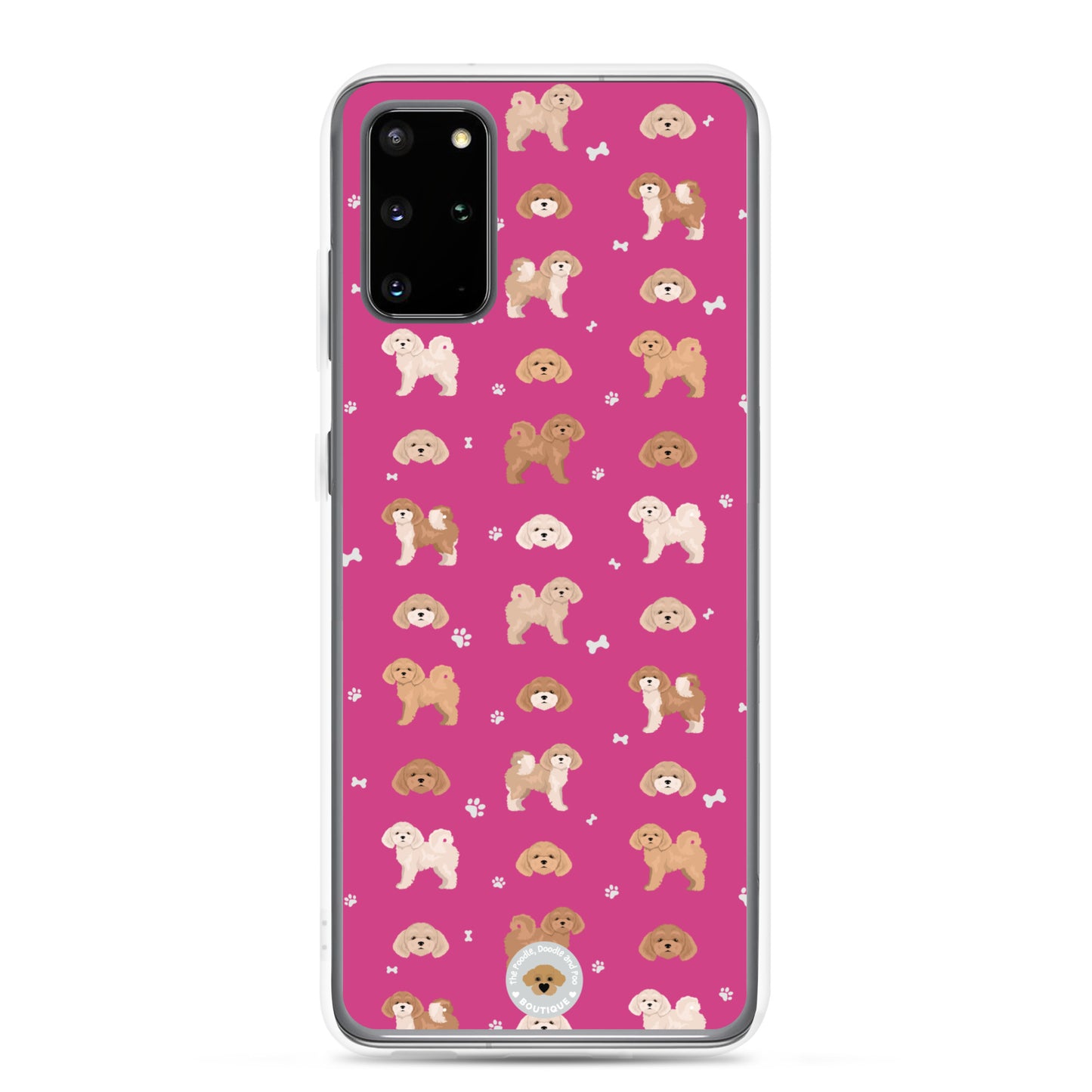 Poochon Clear Case for Samsung® - pink