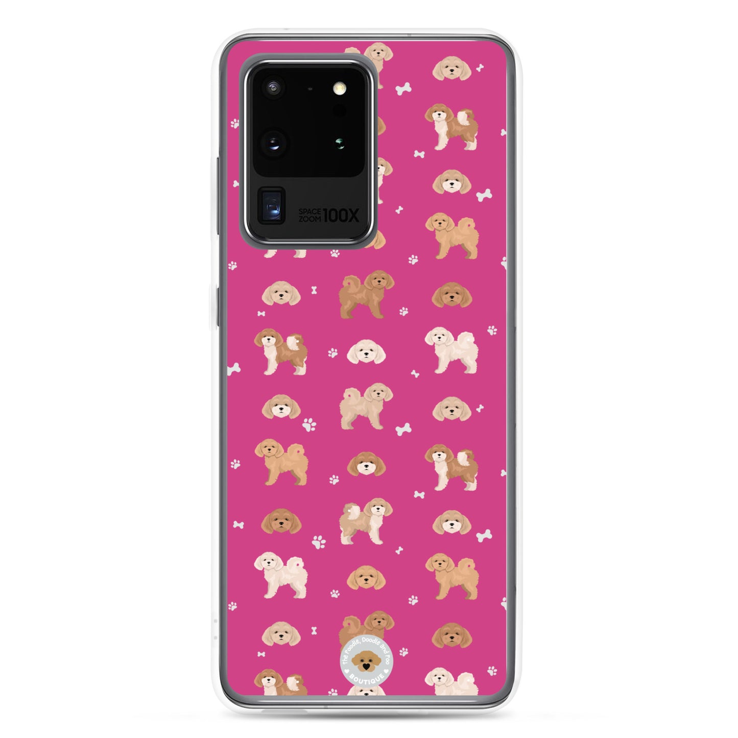 Poochon Clear Case for Samsung® - pink