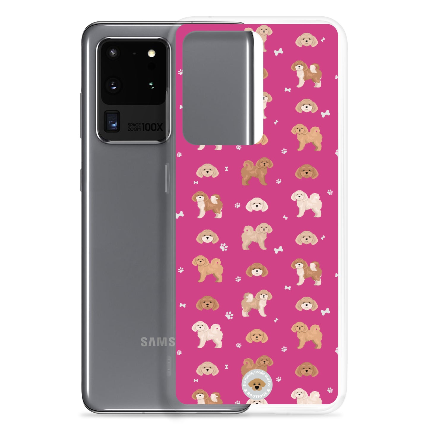 Poochon Clear Case for Samsung® - pink