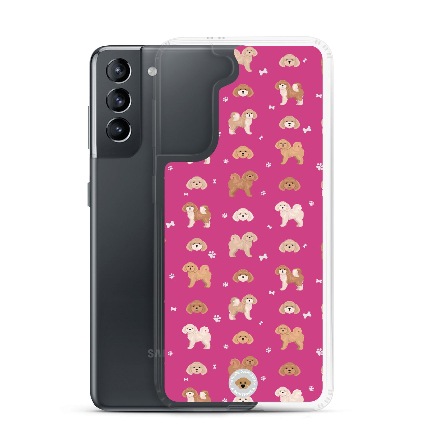 Poochon Clear Case for Samsung® - pink