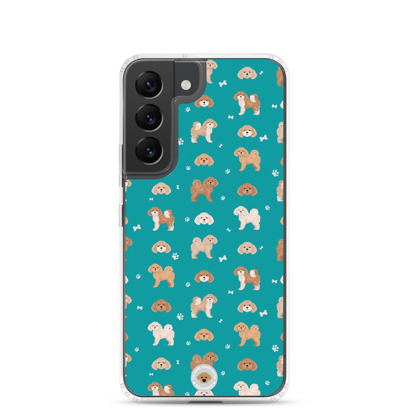 Poochon Clear Case for Samsung® - teal