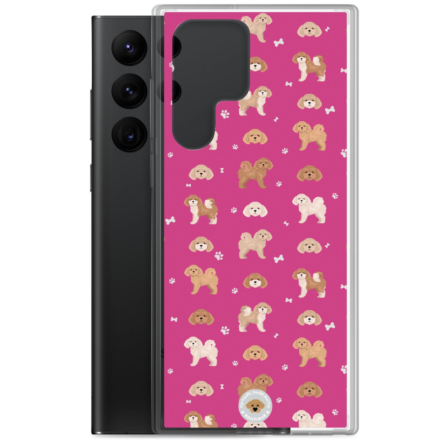 Poochon Clear Case for Samsung® - pink