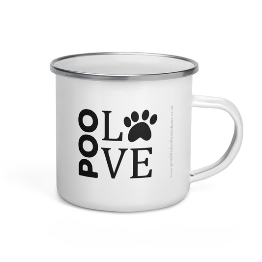 "Poo Love 2" Enamel Mug