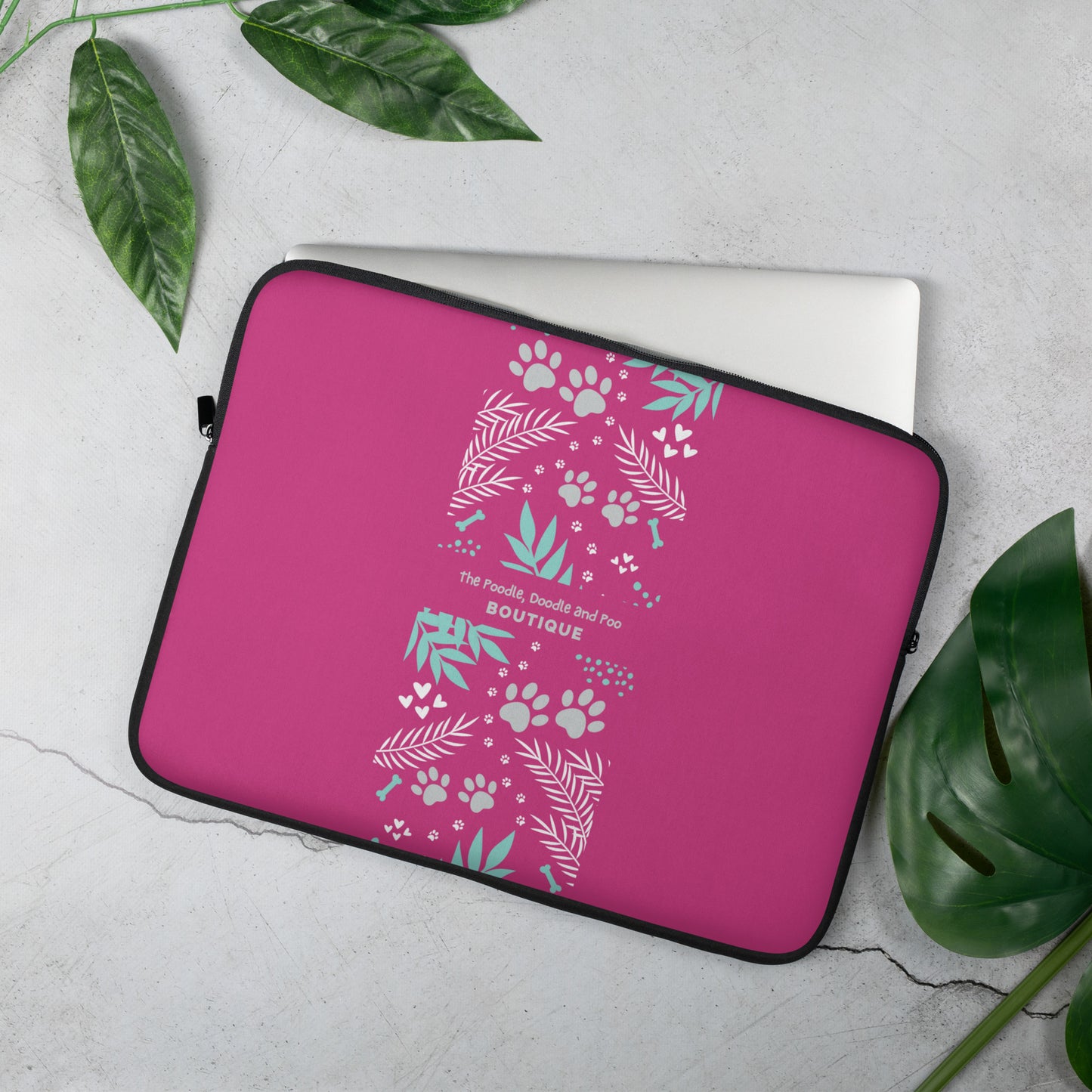 Signature Collection Laptop Sleeve in pink