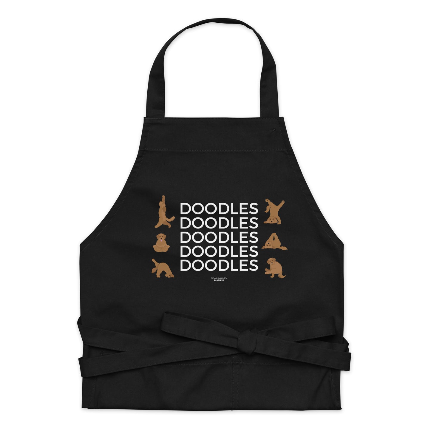 "Doodles, Doodles, Doodles" Organic cotton apron