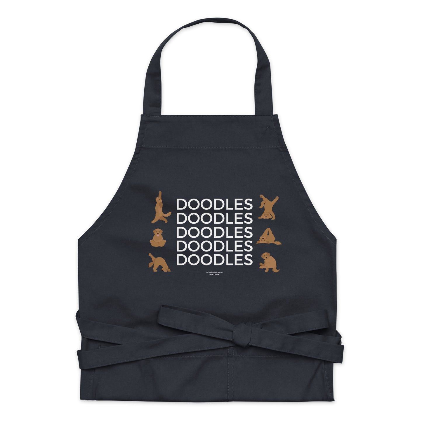 "Doodles, Doodles, Doodles" Organic cotton apron