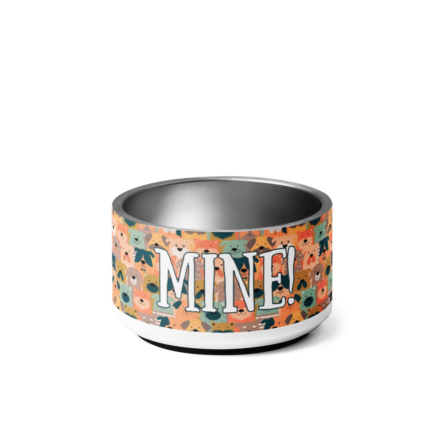 "Mine" small pet bowl