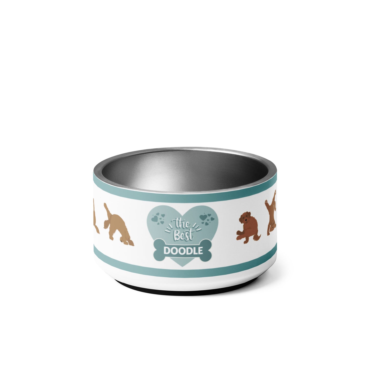 "The Best Doodle" small pet bowl