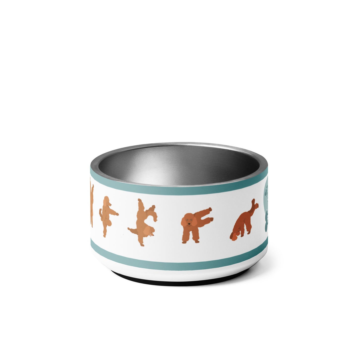 "The Best Poodle" small pet bowl