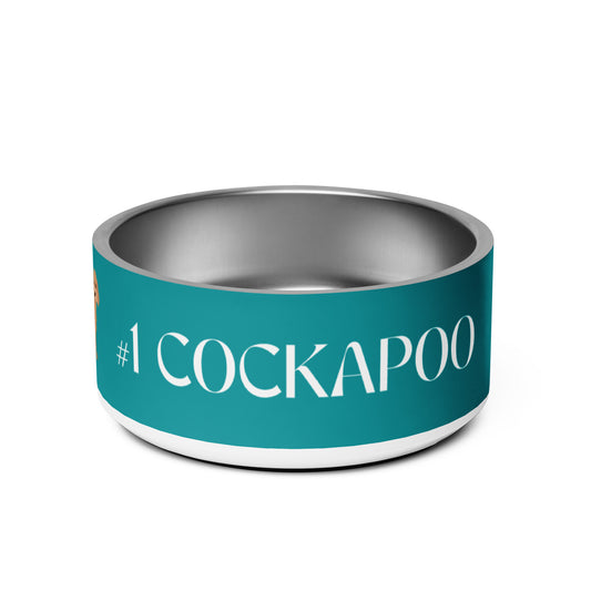 "Number 1 Cockapoo" Pet bowl