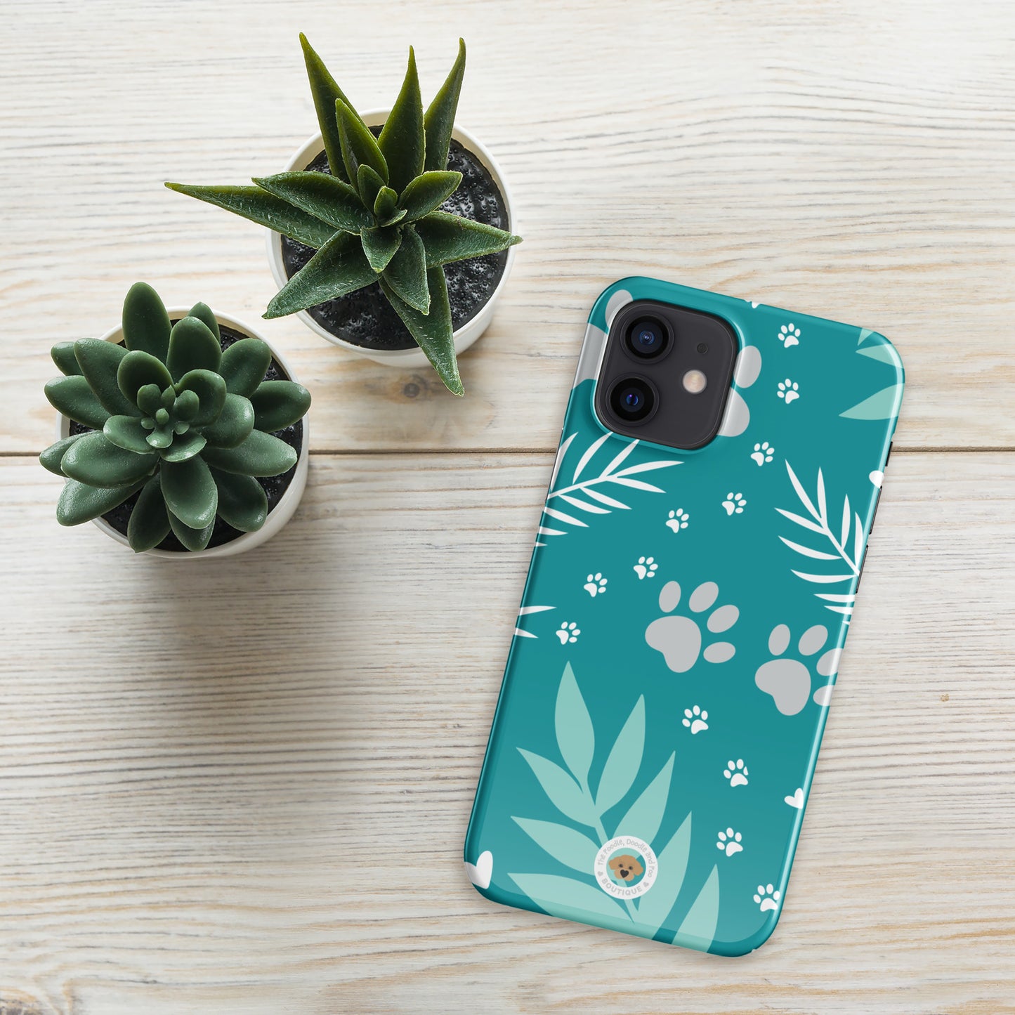 Signature Collection Snap case for iPhone® - teal