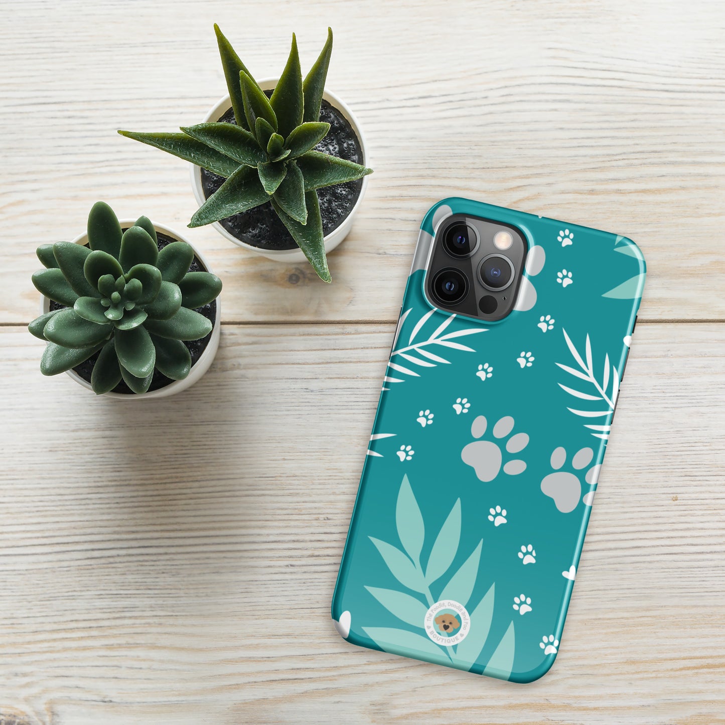 Signature Collection Snap case for iPhone® - teal