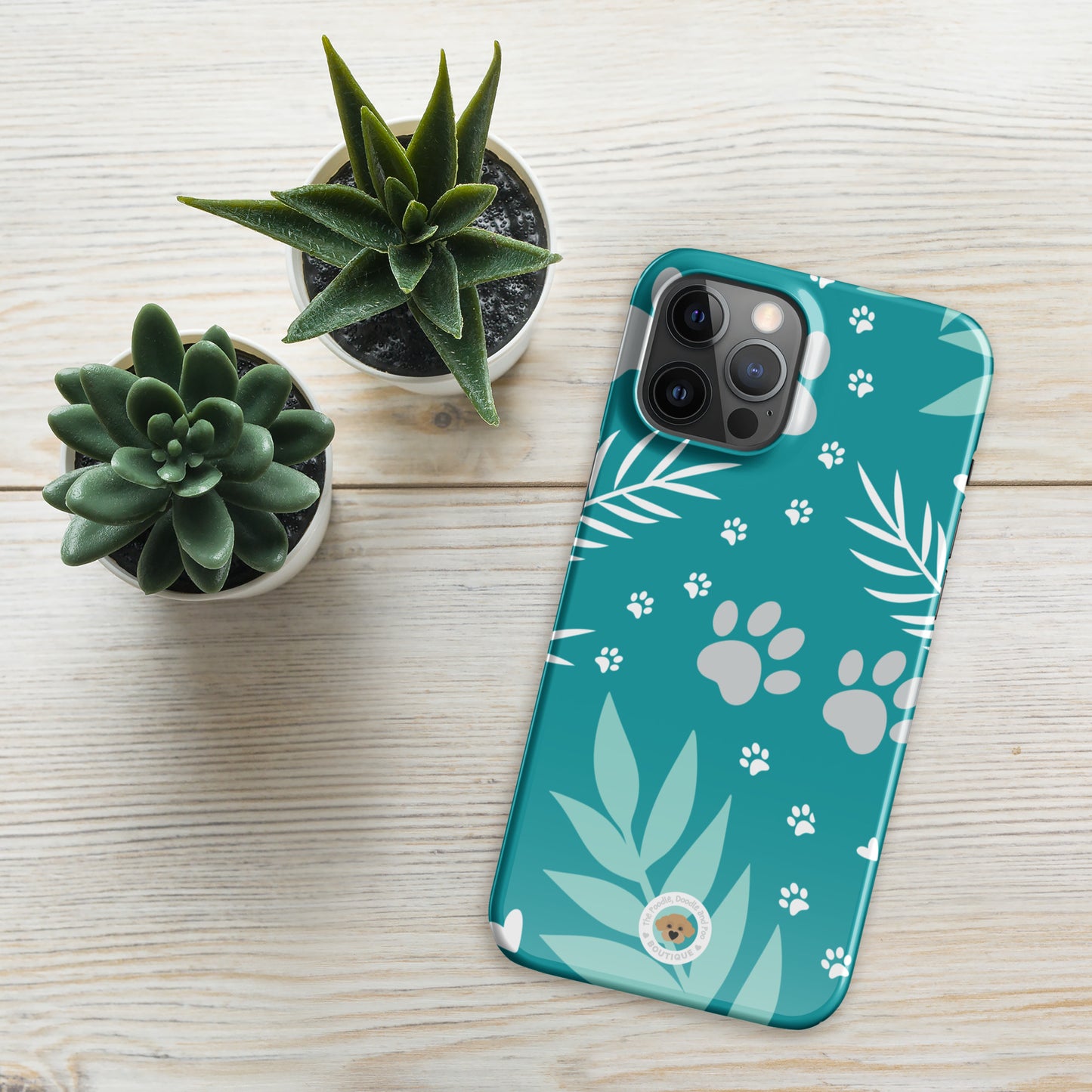 Signature Collection Snap case for iPhone® - teal