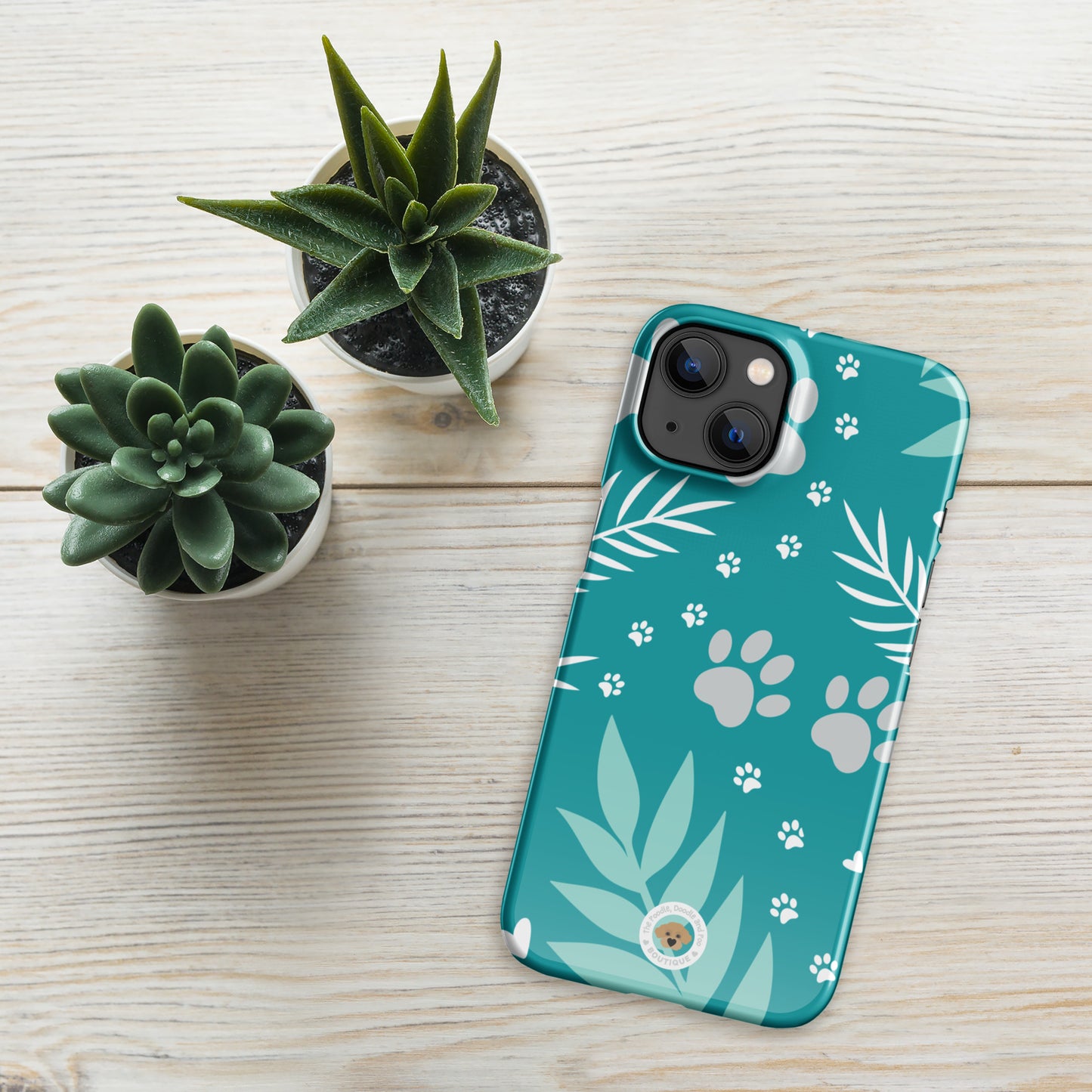 Signature Collection Snap case for iPhone® - teal