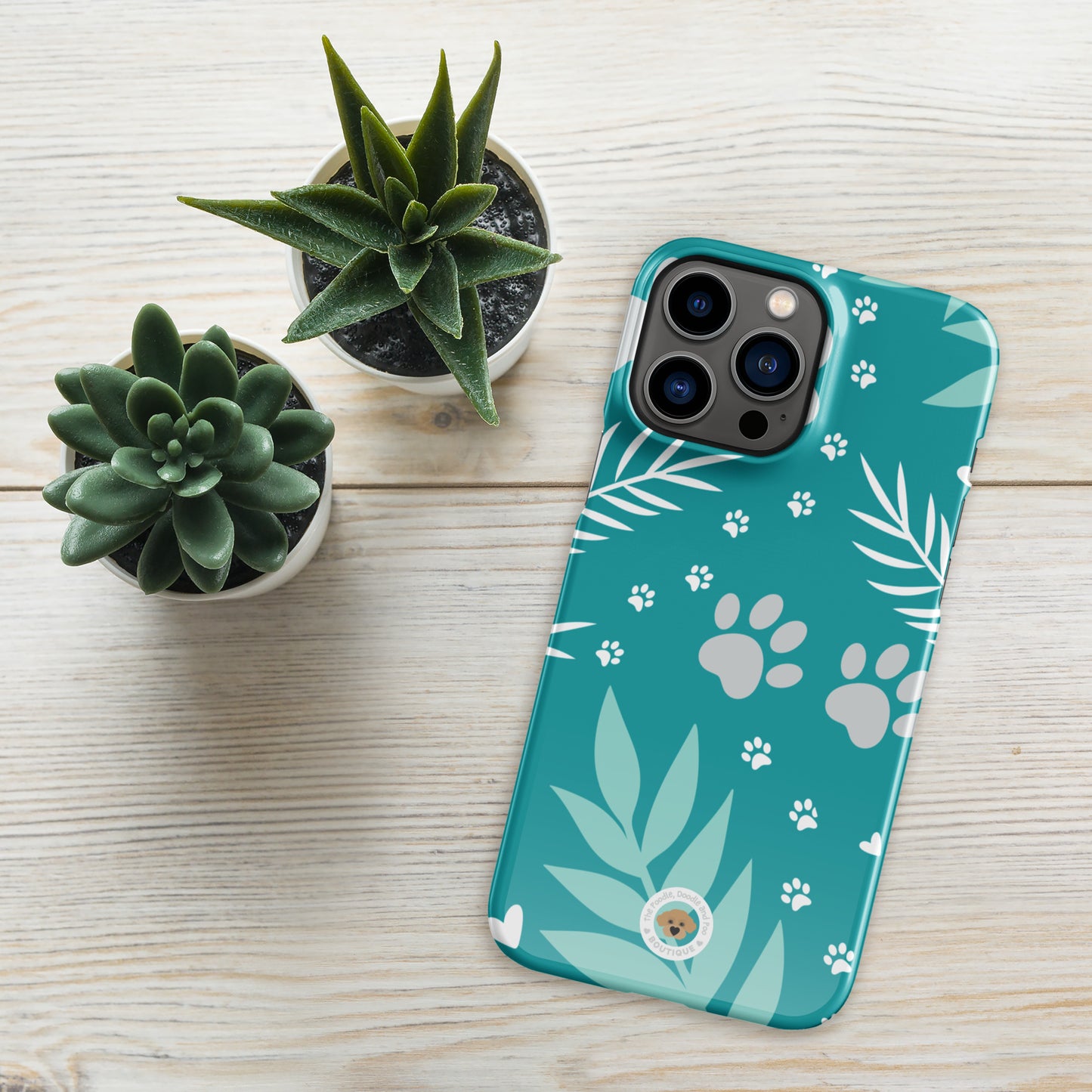 Signature Collection Snap case for iPhone® - teal