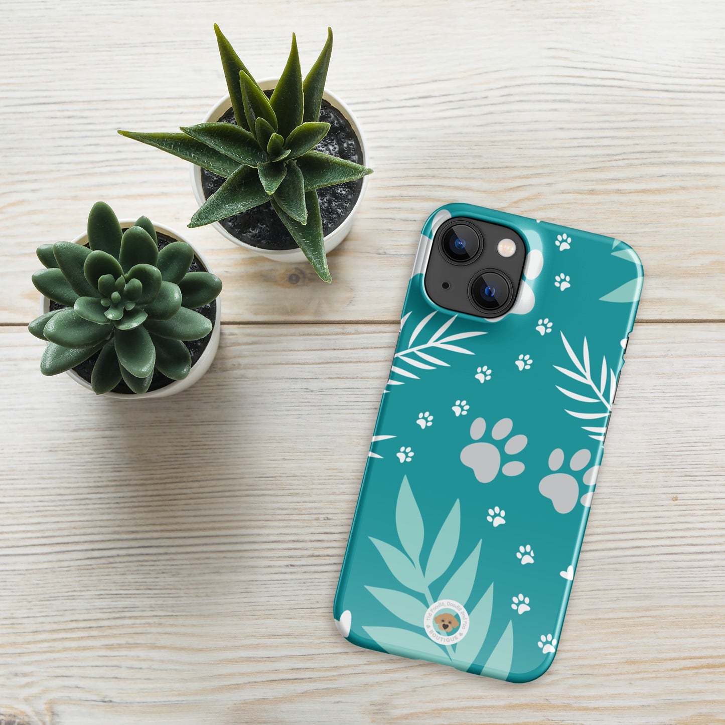 Signature Collection Snap case for iPhone® - teal