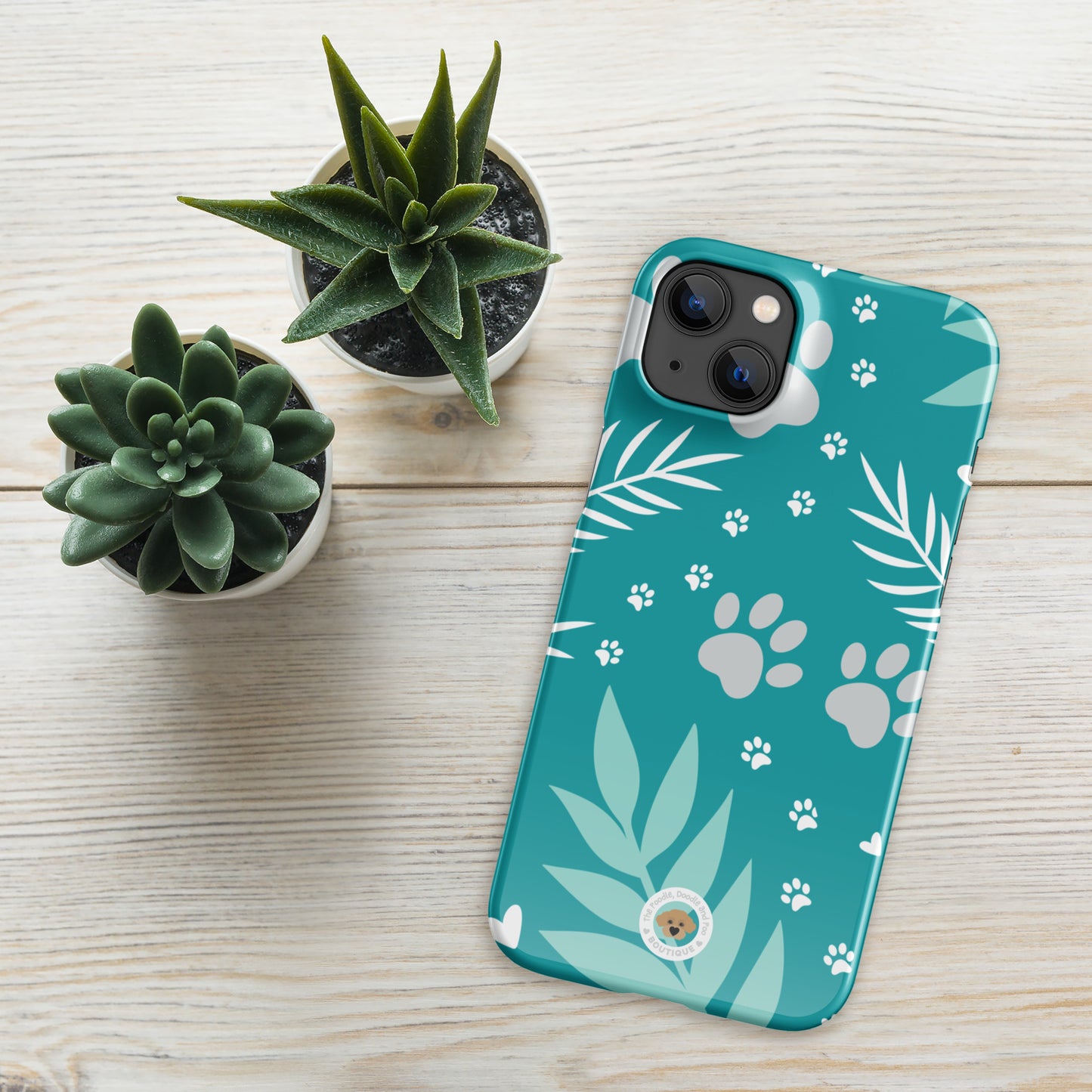 Signature Collection Snap case for iPhone® - teal