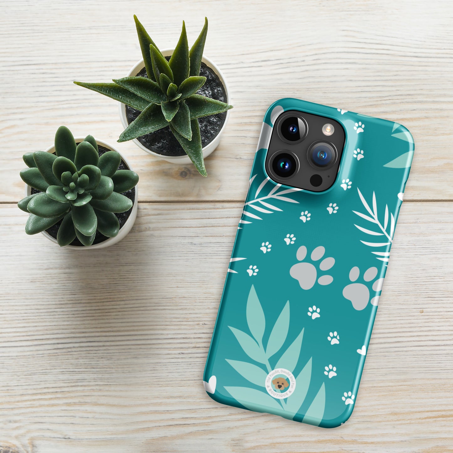 Signature Collection Snap case for iPhone® - teal