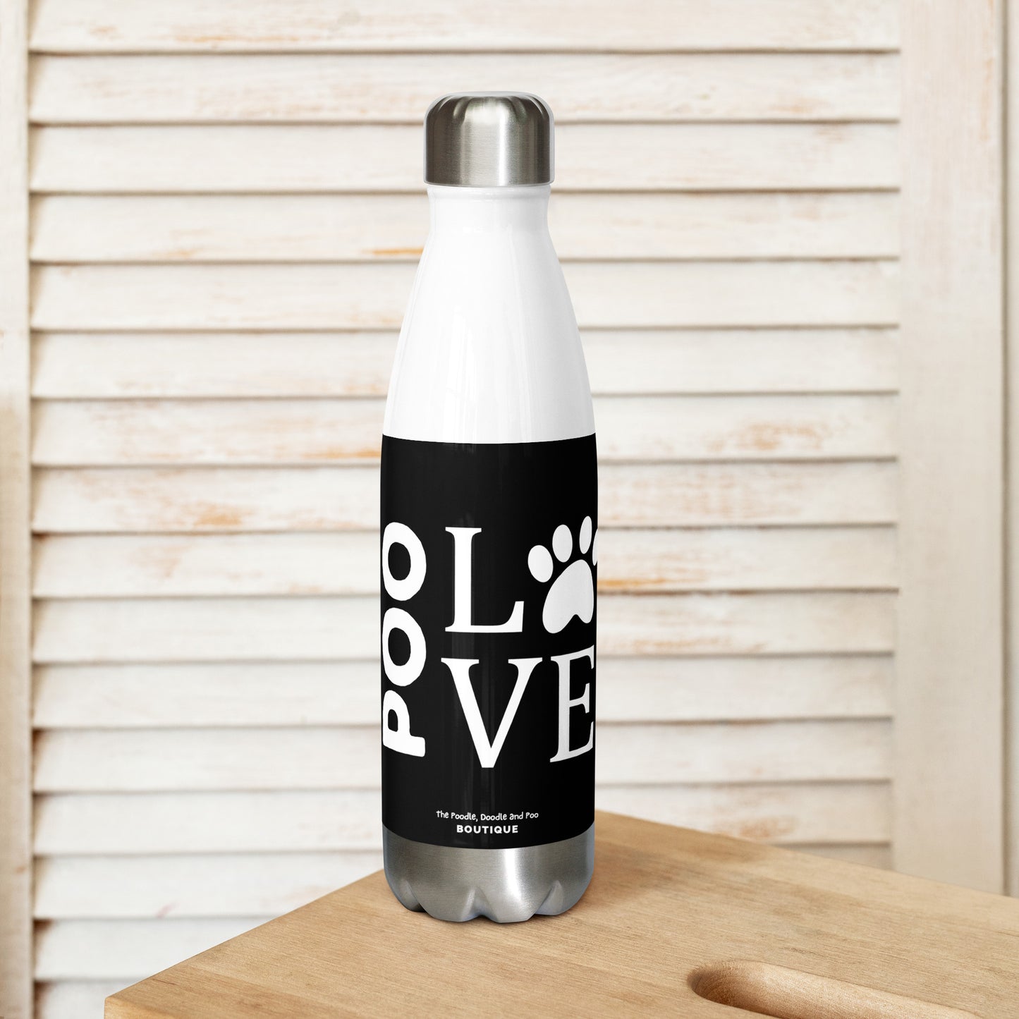 "Poo Love 2" Stainless steel water bottle